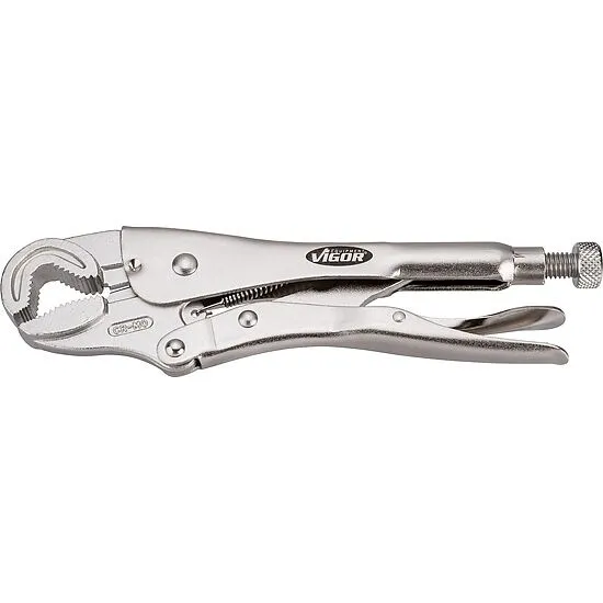 Vigor V3739 Зажимные клещи с плоскими губками (16-27 мм), длина 250 мм