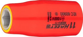 Hazet 900KV-11 1/2" Головка с защитной изоляцией Внешний шестигранный профиль. 11 м