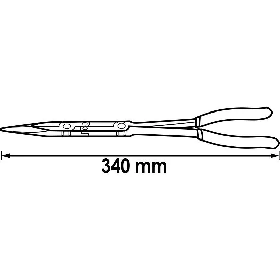 Vigor V2783 Плоскогубцы удлиненные с двойным шарниром, длина 340 мм