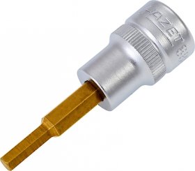 Hazet 8801-4 3/8" Торцевая головка-бита Внутренний шестигранный профиль. 4 мм
