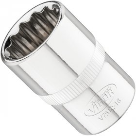 Vigor V7512-18 Головка 12-гранная, размер 18 мм