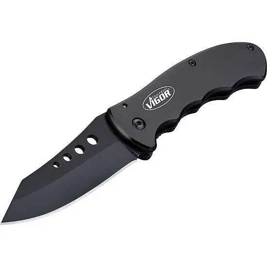 Vigor V4651 Нож складной, лезвие нерж. сталь 86 мм, алюминиевый корпус
