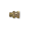 Оцинкованный поворотный ниппель M-F 1/2"x1/2" BSP-NPT Flexbimec 9901N
