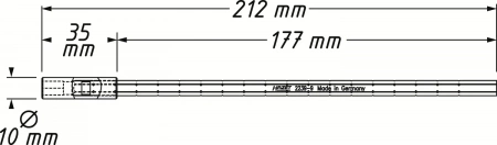 Hazet 2239-9 Удлинитель держателя бит
