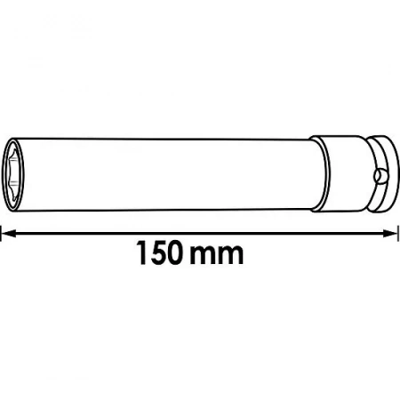 Vigor V5930 Ударная головка размер 17, 150 мм