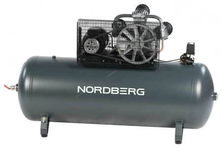 Компрессор поршневой с ременной передачей 380В, ресив. 500л, 950л/мин NORDBERG NCP500/950