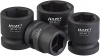Hazet 900SK/4 1/2" Набор коротких ударных головок 13, 17, 19, 21
