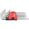 Vigor V4708 Набор Г-образных ключей TORX, 9 предметов (Т10-Т50)