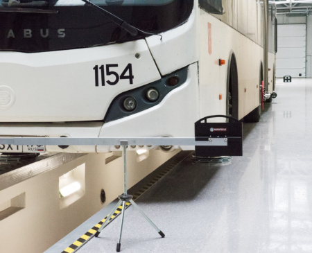 Haweka AXIS 4000 STANDART Компьютерный стенд сход-развал для грузовых автомобилей, в комплекте стойка-кабинет