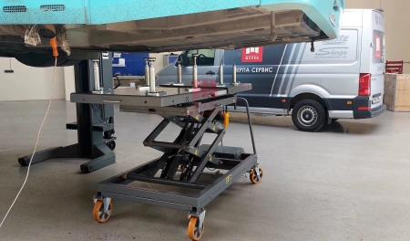 Horex HLT-1500WJ Стол подъемный электрогидравлический 1,5 т  высота подъема max 1950мм, ширина 800мм, длина 1800мм