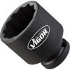 Vigor V4477 Ударная головка (12-гранная), короткая, размер 32 мм