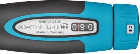 Hazet 6004CT-12 1/4" Динамометрическая отвертка со стандартной рукояткой 0.2 – 1.2 Нм. ±6%