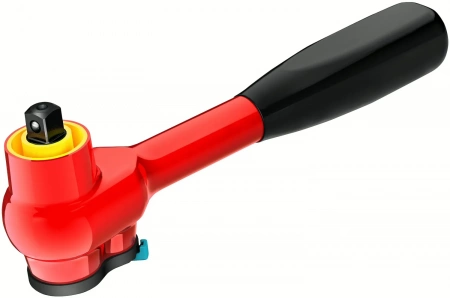 Hazet 8816HPKV 3/8" Реверсивная трещотка HiPer с мелким зубом, с защитной изоляцией