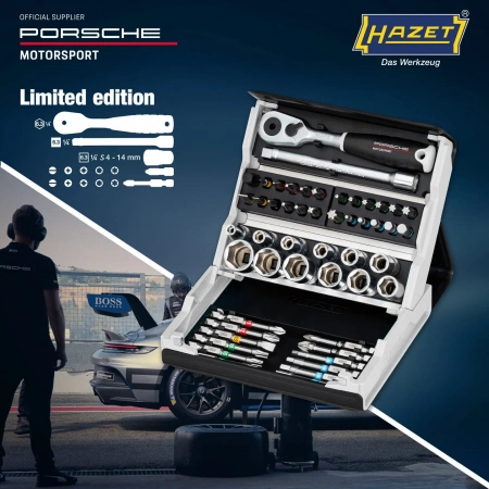 Набор инструментов 50 предметов SmartCase Hazet 2200SC-2-PD