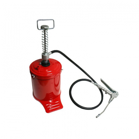 GREASE POWER 750 - Ручной комплект для смазки, насос, бак 5кг, шланг, пистолет Flexbimec 5110