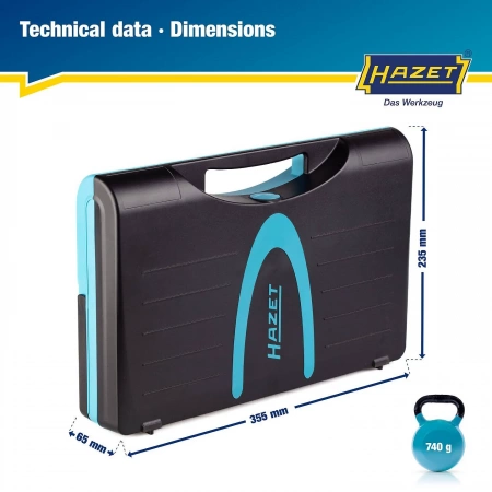 Hazet 165-L Ящик для инструментов для системы Safety-Insert-System