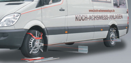 Koch HD-40 мобильный лазерный стенд сход-развал