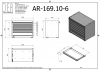 DEA AR-169.10-6 Полуторный модуль с 6 ящиками, серия 90