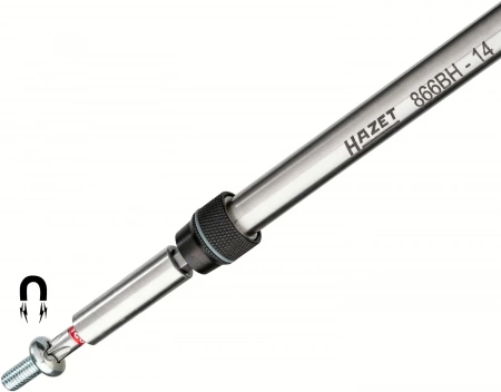 Hazet 866BH-14 Телескопический держатель бит с Т-образной рукояткой