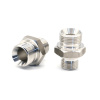 Ниппель нерж. сталь M-M 1/2"x3/4" (SAE 100 R1AT1) Flexbimec 9907