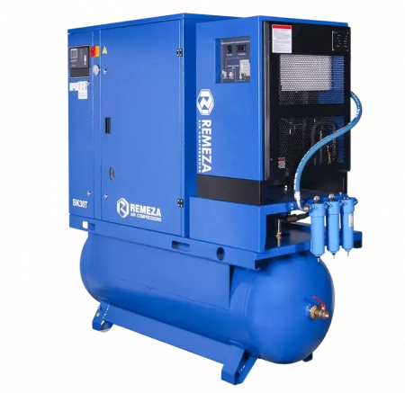 Винтовой компрессор Remeza ВК 30Т-16-500Д2 (500 л, 2500 л/мин, 16 бар)