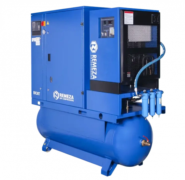 Винтовой компрессор Remeza ВК 30Т-16-500Д2ВС (500 л, 2500 л/мин, 16 бар)