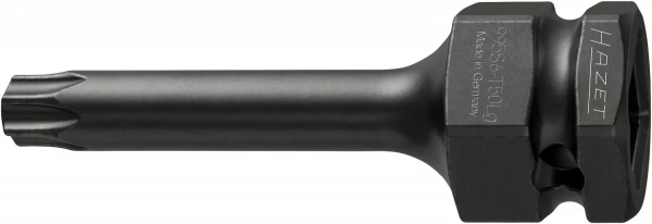 Hazet 995S6-T50LG 1/2" 24 мм Внешний шестигранник Ударная торцевая головка-бита Внутренний профиль TORX®