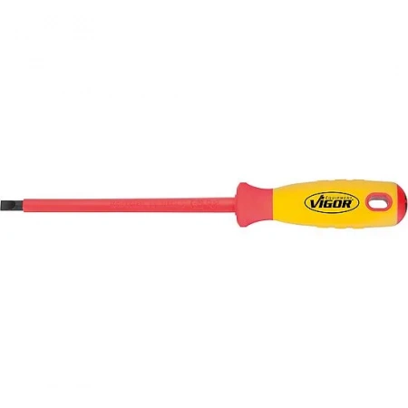 Vigor V2061 VDE-отвертка шлицевая 1,2 x 6,5 x 150 мм