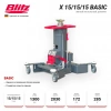 BLITZ X 15/15/15 Basic Канавный напольный гидравлический подъемник, 15/15/15 тонн