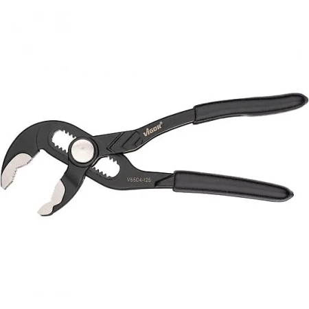 Vigor V6504-125 Универсальные клещи с кнопкой