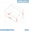 NORDBERG Камера пескоструйная NS1K настольная, боковая загрузка 110 л