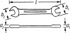 Ключ рожковый Hazet 450N-16X18