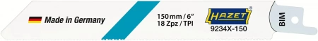 Hazet 9234X-150/5 Набор лезвий для пилы