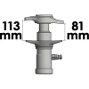 Vigor V5916-XL (Wallmek 04-00028) Гидравлический съемник шаровых опор, рулевых наконечников, усилие 8,8т