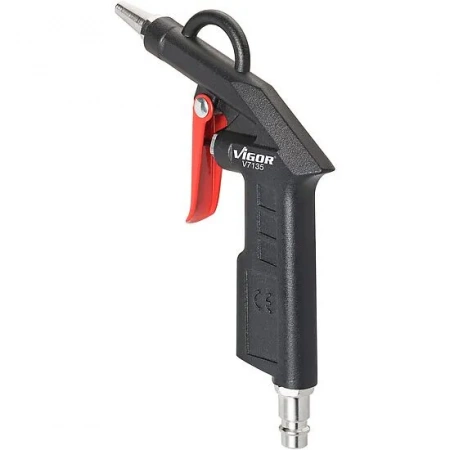 Vigor V7135 Пневматический обдувочный пистолет, короткий