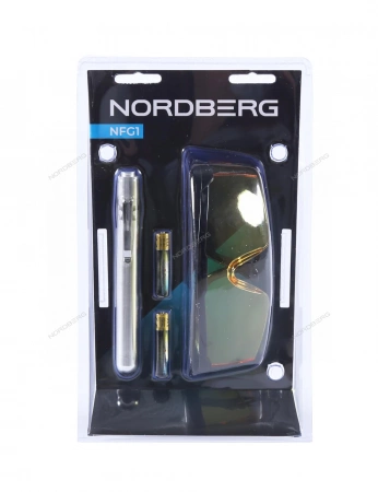 Набор для поиска утечек фреона, UV NORDBERG NFG1