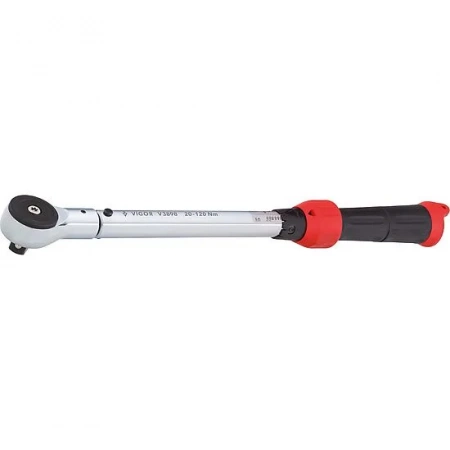 Vigor V3898 Динамометрический ключ 20-120 Нм, 1/2", точность 4%