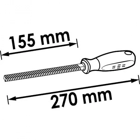 Vigor V5691 Напильник для тормозных суппортов
