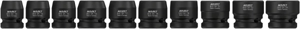Hazet 900SK/10 1/2" Набор ударных головок · Внешний шестигранный профиль