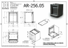DEA AR-256.05 Одинарный модуль для размещения до 3 катушек