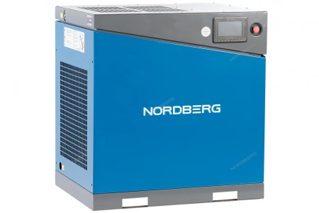 Компрессор винтовой, 22кВт, 15Бар, 2200л/мин, IP55, без ресивера NORDBERG NCA30