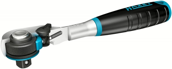 Hazet 863HPS 1/4" Реверсивная трещотка HiPer с мелким зубом, с фиксатором