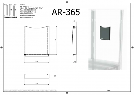 DEA AR-365 Держатель для документов