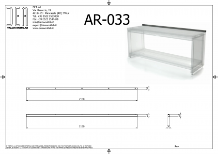 DEA AR-033 Профиль защиты от падения