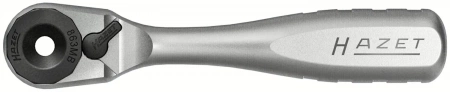 Hazet 863MB 1/4" Реверсивная трещотка, цельностальная, для бит
