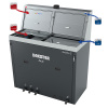 Мойка краскопультов Drester ACE Quattro C (INOX) - Комбо (Сольвент + Вода)