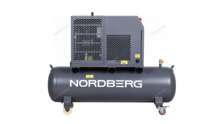 Компрессор винтовой, 4 кВт, 10 бар, 450 л/мин, ресивер 180 л, IP54 NORDBERG NCF5R