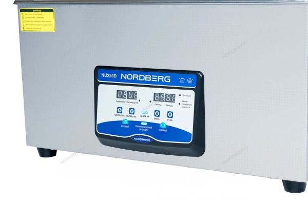Ультразвуковая ванна с подогревом, 22 л NORDBERG NU220D