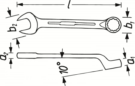 Hazet 603-19 Комбинированный ключ
