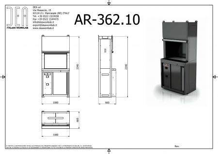 DEA AR-362.10 Модуль для размещения до 4 катушек